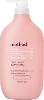 Method Body Wash, Pure Peace, Paraben and Phthalate Free, 28 oz (Pack of 1)