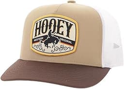 HOOEY Salado Hat - Snapback Cap with Logo Patch, Adjustable 5-Panel Outdoor & Casual Baseball Hat for Men & Women
