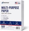 KAISA Multipurpose Copy Paper, 500 Sheets Total, 8.5 x 11 Inches, 20 lb/75 GSM Bright White Printer Paper, 92 Brightn...