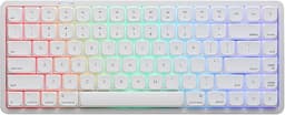 Akko Air 01 Low Profile Wireless Mechanical Keyboard RGB Backlit, Hot Swappable Native Mac Layout 2.4GHz/Wired/BT Alu...