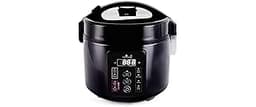 Yum Asia Kumo YumCarb Rice Cooker with Ceramic Bowl and Advanced Fuzzy Logic, (5.5 Cups, 1 Litre), 5 Rice Cooking Fun...