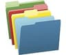 Pendaflex Colored File Folders, 36 Pack, Letter Size (8.5" x 11"), 3 Tabs, Durable Paper, Assorted Colors: Green, Yel...