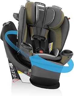 Evenflo Revolve360 Extend Convertible Car Seat with 360 Degree Rotation, Extended Rear-Facing, Forward-Facing, Booste...