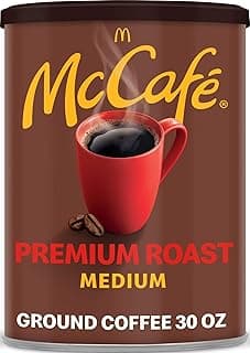 McCafe Premium Roast, Medium Roast Ground Coffee, 30 oz Canister