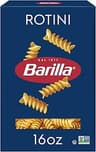 Barilla Rotini Pasta, 16 oz. Box - Non-GMO, Made with Durum Wheat Semolina - Kosher Certified