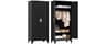LCAOPC 71" Tall Metal Wardrobe Closet with Adjustable Shelves and Hanging Rod, 2 Doors Free Standing Armoire Wardrobe...