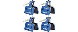 AGPTEK Bike Brake Pads, High-Performance Brake Pads, Disc Brake Pads & Spring (Semi-Metallic&Resin) for Mountain Bike...