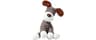 2026 New Indestructible Dog Toy, Durable Dog Stuffed Toys for Aggressive Chewers, Interactive Squeaky Chew Teething T...