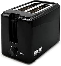 Better Chef Basic Simple Classic 2 Slice Toaster with Wide Slots | Cool Touch Exterior | Browning Level Knob | Crumb ...