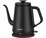 DmofwHi Gooseneck Electric Kettle(1.0L),1000W Electric Tea Kettle of 304 Stainless Steel,Auto Shut off,Water Kettle f...