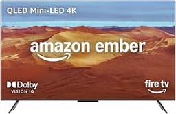 Amazon Ember 85" Mini-LED Series with Fire TV (newest model), QLED 4K UHD smart TV, Dolby Vision IQ, 144hz gaming mod...