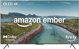Amazon Ember 65" QLED Series with Fire TV (newest model), 4K Ultra HD smart TV, HDR10+, Dolby Vision, Dolby Audio, qu...