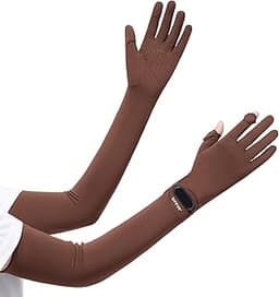 Thin UPF 50+ Sun Protection Gloves for Women – Lightweight Driving & Outdoor Gloves