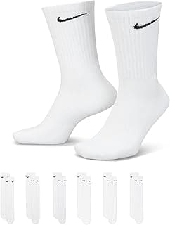 Nike Nike Unisex Adult Everyday Cushioned Training Crew Socks (6-Pack) | Mens and Womens
