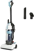 Amazon Basics Upright Bagless Vacuum Cleaner for Carpet and Hard Floors, Washable Filter, Crevice and Upholstery Tool...
