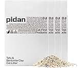 pidan Mix Cat Litter,Tofu Cat Litter with Bentonite 70%:30%,Absorbent and Fast Drying,Flushable Tofu Litter,Selected ...