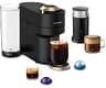 Nespresso Vertuo Pop+ Deluxe Coffee Machine with Frother, Matte Black Gold | Deluxe coffee and espresso maker by De'L...