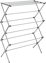 Honey-Can-Do Collapsible Laundry Drying Rack, Sturdy Steel, Foldable & Portable Clothes Drying Rack, Space-Saving Des...