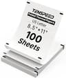 Thermal Printer Paper 8.5x11Inch US Letter Size,100 Sheets