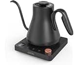 Epeios Gooseneck Electric Kettle 1°F Temperature Control,1200W,0.9L,Black | Rapid Heating, for Pour Over Coffee & Tea...