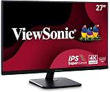 ViewSonic VA2756-4K-MHD 27 Inch 4K UHD Computer Monitor, IPS, HDR10, HDMI | 4K UHD, HDR10, Dual HDMI, DisplayPort, Ul...