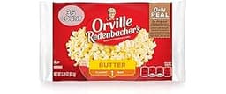 Orville Redenbacher’s Microwave Popcorn, Butter Flavor, 3g Fiber Per Serving, 3.29 oz., 36-Count