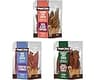 Waggin' Train Bundle of Salmon Jerky Dog Treats for Skin & Coat Support + Duck Dog Treats for Sensitive Stomachs + Sm...