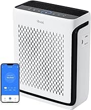 LEVOIT Air Purifier for Home Large Room Up to 1073Ft² with Air Quality Monitor, AHAM VERIFIDE, Smart WiFi, Washable P...
