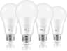 LED Light Bulbs, 100 Watt Equivalent A19, 13W 5000K Daylight White 1500 Lumens Non-Dimmable Bright E26 Edison Medium ...