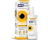 Optase HYLO Relief Dry Eye Drops, 0.33 fl oz (10ml), 300 Doses - Preservative Free Eye Drops for Dry Eyes - Gentle Lu...