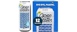 Open Water Still 16oz Tallgirl (1 case, 12 cans) - Sustainable Aluminum Canned Still Water With Electrolytes - 7.0 pH...