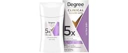 Degree Clinical Strength Antiperspirant Deodorant For Women 96-Hour Sweat and Odor Protection Ultra Dry Invisible Sol...