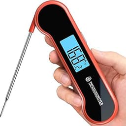 0.5 Sec Instant Read Meat Thermometer Digital with ±0.5℉ Precision, Food Thermometer for Cooking Kitchen Gadgets, Ove...