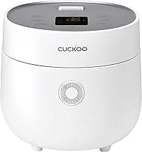 CUCKOO Micom Rice Cooker 3-Cup Uncooked / 6-Cup Cooked with Nonstick Inner Pot, Small Rice Maker with 8 Menu Options,...