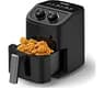 OSTBA 2.5QT Small Air Fryer for 1–2 People, Compact Mini Air Fryer with Dual Knob Temperature & Timer Controls, 6 Coo...