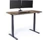 Vari Classic Electric Standing Desk – 60x30 – Reclaimed Wood/Slate | Height Adjustable Sit-Stand Desk, Dual Motor wit...