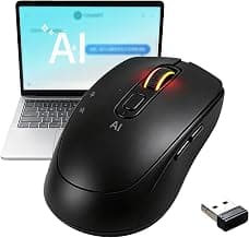 AI Mouse for Computer (Black)