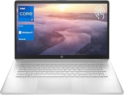 HP Essential 17t Business Laptop, 17.3" HD+ Touchscreen Display, Intel Core i7-1355U (> R5 7430U) High-Performance Ti...