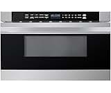 Midea MM12S2ASZ Microwave Oven, 1.2 cu.ft Drawer, Stainless Steel, Child Safety Lock