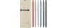 Ddaowanx Gel Pens, 6 Pcs 0.5mm Quick Dry Black Ink Pens Fine Point Smooth Writing Pens, Cute Office School Supplies G...
