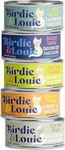 Birdie & Louie Wet Cat Food Variety Pack of Tuna Flavors | 6 Cans of 5 Different Tuna Flavors | All Natural Ingredien...