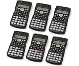 SC 216 Non Graphing Scientific Calculator for School by Red Star Tec (6 Pack Bundle)