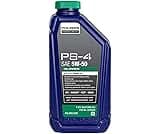 Polaris PS4 All-Season 4 Cycle 5W50 Full Synthetic Motor Oil for Specific RANGER, GENERAL, RZR, Sportsman, Scrambler ...