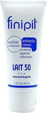 Finipil Lait 50 Antiseptic Cream – Post Hair Removal & Ingrown Hair Treatment, Cools & Soothes Skin, 1.5 Ounce