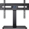 PERLESMITH Universal Swivel TV Stand for 37-80 inch TVs, Holds up to 99lbs | 6 Height Adjustable, Tempered Glass Base...