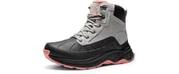 NORTIV 8 Women's Waterproof Hiking Boots Outdoor Trekking Camping Trail Hiking Boots