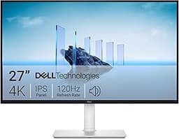 Dell 27 Plus 4K Monitor - S2725QS - 27-inch 4K (3840 x 2160) 120Hz 16:9 Display, IPS Panel, AMD FreeSync Premium, sRG...