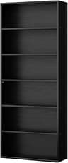Shintenchi Bookshelf,6-Tier Open Bookcase and Bookshelves,6 Shelf Display Storage Shelves Floor Standing 70.6 inches ...