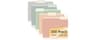 SUNEE File Folders Letter Size Pastel Colors, 100 Pack Manilla Folders 8.5 x 11 1/3-Cut Tabs, Colored File Folders Of...