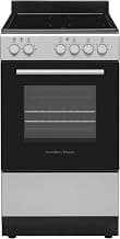 Hamilton Beach 20” Electric Range and Oven with VitroCeramic Cooktop, Heavy-Duty Knobs, Inox Stainless Steel